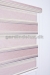 Pink glitrende plissé zebra gardin