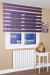 Lux bambus violet zebra gardin